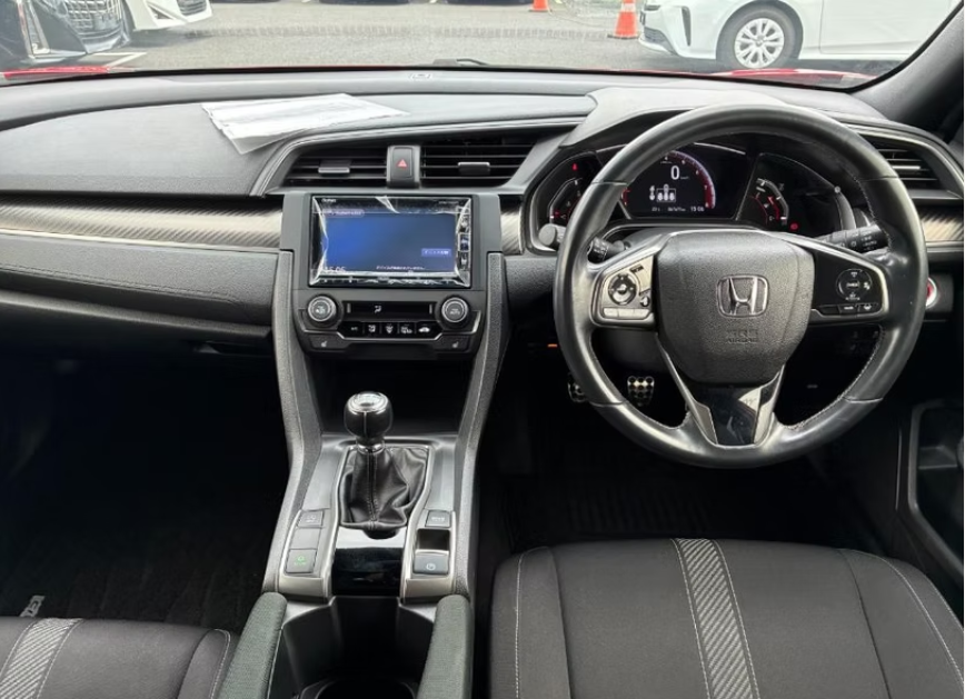 2019 HONDA CIVIC HATCHBACK MT photo 7
