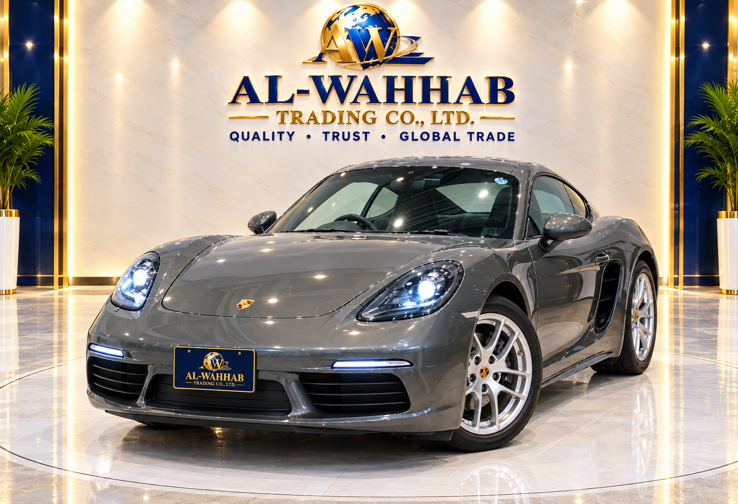 2024 PORSCHE 718 CAYMAN 2.0 Rearview camera, sport tailpipe